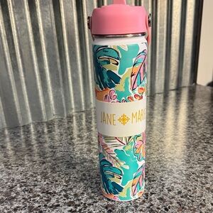 Jane  Marie Floral Print Water Bottle